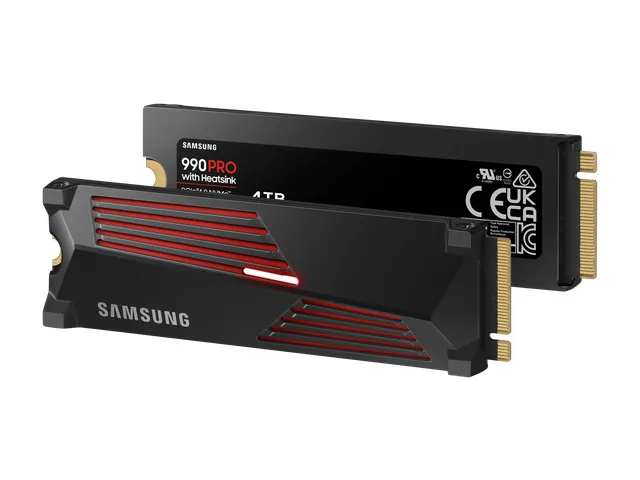 Samsung 990 Pro, 4 To, M.2, 7450 Mo/s
