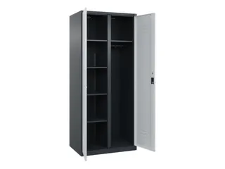 wasgoedverdeelkast,HxBxD 1850x800x500mm,vak B 400mm,draaigrendel - 2