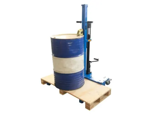 Verrijdbare Vatenheffer,Draagverm. 300Kg,Onderwagen Parallel