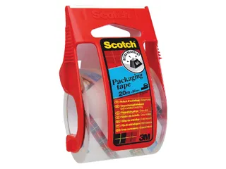 Verpakkingstape Scotch E5020D transparant PP 50mmx20m - 1