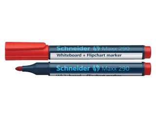 Whiteboardmarker Schneider Maxx 290 rond 2-3mm rood - 1