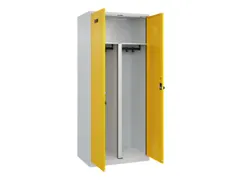 PBM-locker,HxBxD 1850x800x500mm,2vak,vak B 400mm,draaigrendel