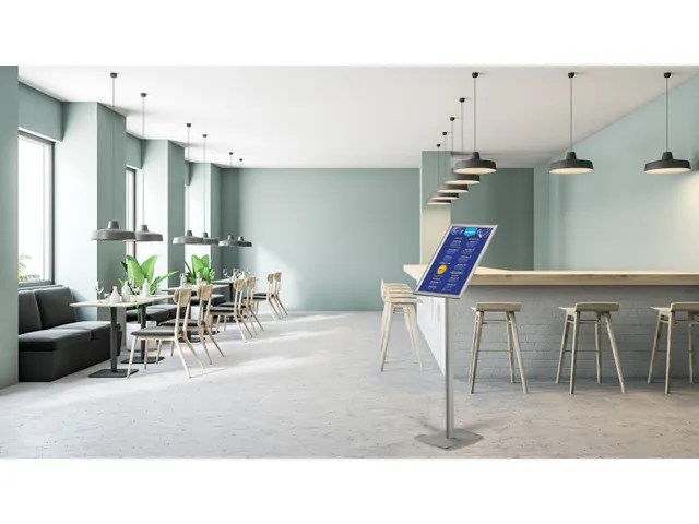 Infostandaard Europel incl. A3 kliklijst 25mm