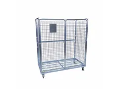 rolcontainer,draagverm. 500kg,HxLxB 1820x1600x800mm,nuttige H 1620mm