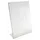 Folderstandaard A4 Acryl Staand L-Voet