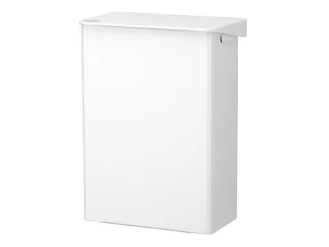 Afvalbak 6 liter aluminium wit AB 6 P ingo-man versie