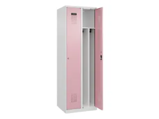 locker voor scheiding van kleding,HxBxD 1850x600x500mm,2vak - 1