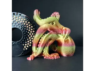Azurefilm PLA Silk 3D filament 1,75mm Rainbow Harmony 1kg - 4