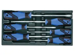 GEDORE 1500 ES-2150 PZ schroevendraaierset in 1/3 ES module