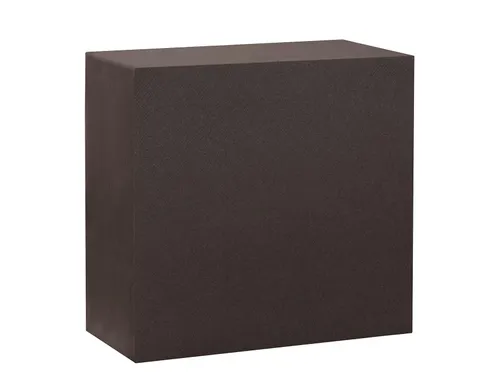 Euro Products Q-1048 Airlaid servet 40x40cm 1/4 vouw Bruin 500 Stuks