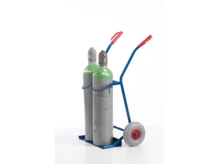 Flessenkar Draagvermogen 100Kg 2X20L-Fles Luchtbanden Ral5010 staal - 15