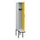 locker met bank,HxBxD 2120x300x815mm,1vak,vak B 300mm,draaigrendel
