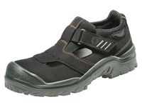 Veiligheidsschoen ACT 151, Maat 44, Breedte W S1P Laag Zwart Nubuck