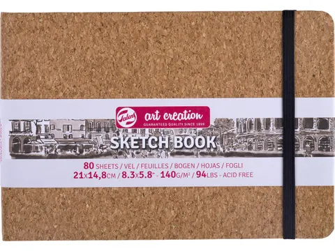 TAC schetsboek Kurk 21x148cm