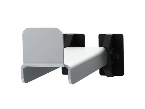 kabelhouder,v. perfoplaat,incl. houder,BxD 42x200mm,einde loodrecht