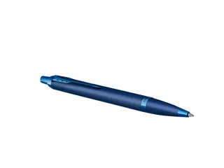 Balpen Parker IM Monochrome Blue Medium + blauwe inkt - 4