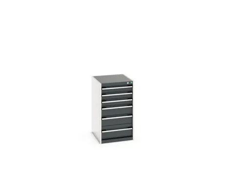 ladekast HxBxD 900x525x650mm 6laden romp RAL7035 front RAL5010
