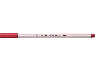 Brushstift STABILO Pen 568/50 donkerrood - 8