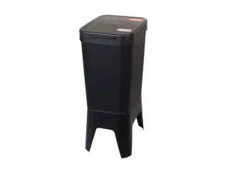 Bonton Circubin Duurzame Afvalbak 20+20 Liter antraciet met deksel - 1