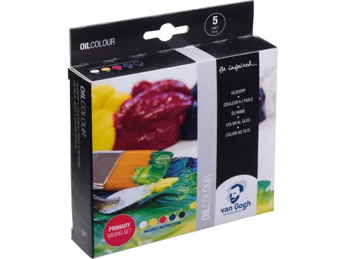 Olieverf, Primaire Mengset Van 5 X 20 Ml