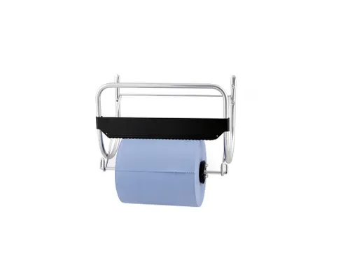 Poetsroldispenser Wandmodel Industriële Rollen Aluminiumkleurig
