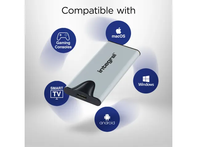 SSD Integral SlimXpress Portable USB-C 1To