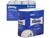 Toiletpapier KC Kleenex 4-laags 160vel wit 8484