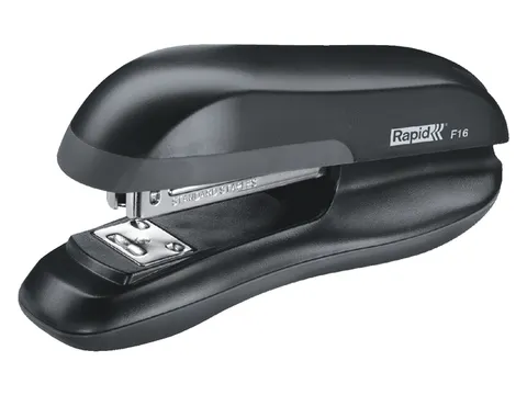 Nietmachine Rapid F16 Halfstrip 20vel 24/6 zwart