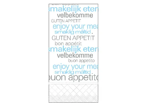 Tork 477304 Lunchservet Text 33x33cm