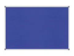 Prikbord MAULstandaard 90x180cm Textiel Blauw