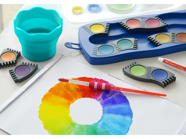 Watercup Faber-Castell Clic & Go turquoise