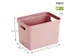 Sigma Home opbergbox 18L roze - 35x24,6x24,3cm