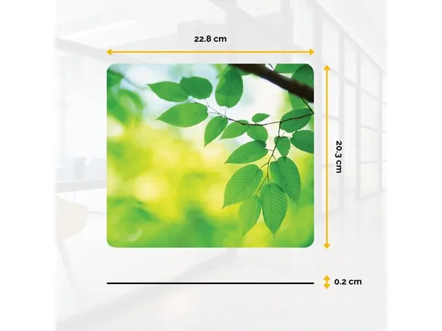 Tapis souris Fellowes série Earth feuilles