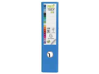Ordner PP Prem'Touch A4maxi 80mm blauw - 18