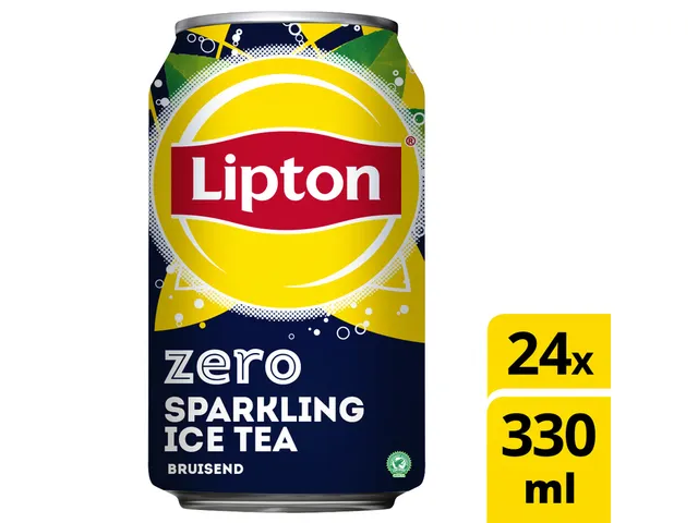 Frisdrank Lipton Ice Tea sparkling zero blik 330ml