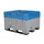 Afdekhoes voor blockpallet PE 105x125x25cm elastiekband blauw 200 stuk