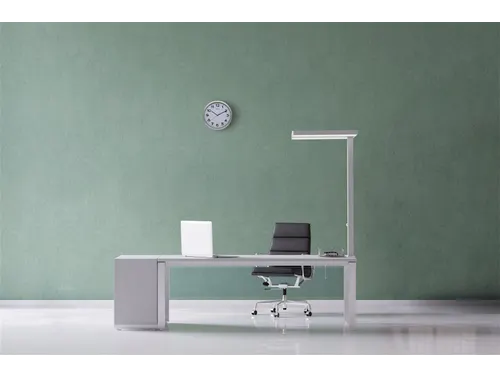 Vloerlamp LED MAULjaval Dimbaar Tafelklem Zilver