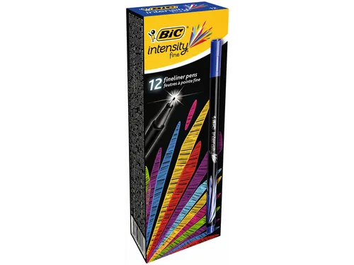 Fineliner Bic Intensity fijn blauw