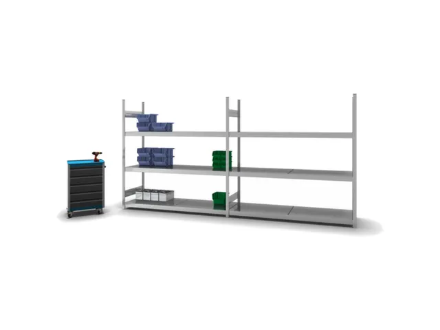 rayonnage grande largeur,rayonnage suivant,HxlxP 2000x2020x635mm