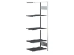 Inhaakstelling Aanslagrand Aanbouwveld 2000x750x300mm 5legborden