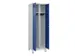 locker voor scheiding van kleding,HxBxD 1950x600x500mm,2vak