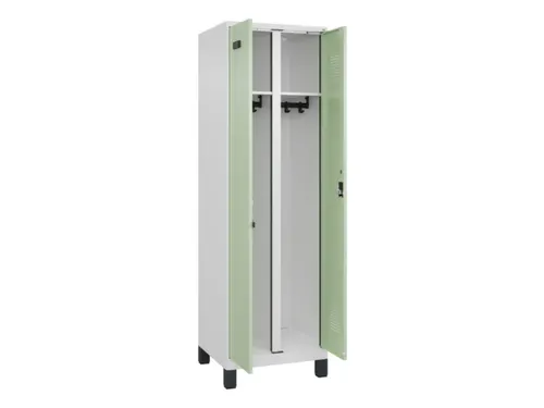 locker voor scheiding van kleding,HxBxD 1950x600x500mm,2vak