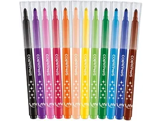 Maped Viltstift Color'Peps 12 Stiften in een Kartonnen Etui - 2