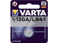 Batterij Varta knoopcel V13GA lithium blister à 1 stuk