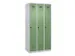 locker voor scheiding van kleding,HxBxD 1850x900x500mm,3vak