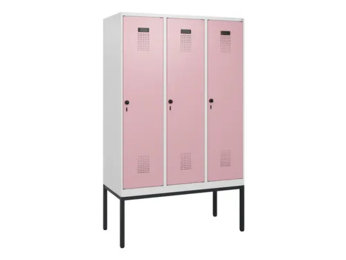 schoollocker,HxBxD 1950x1200x500mm,3vak,vak B 400mm,draaigrendel