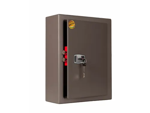 Sleutelkluis Technomax CK 120 dubbelbaard sleutelslot donkergrijs