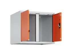 opzetkast,v. locker voor scheiding van kleding,2vak.,vak B 300mm