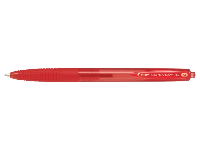 Stylo bille PILOT Super Grip G Medium rouge