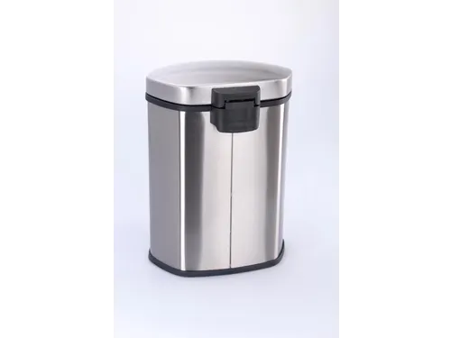 Pedaalemmer Shell Bin 6 Liter Mat RVS